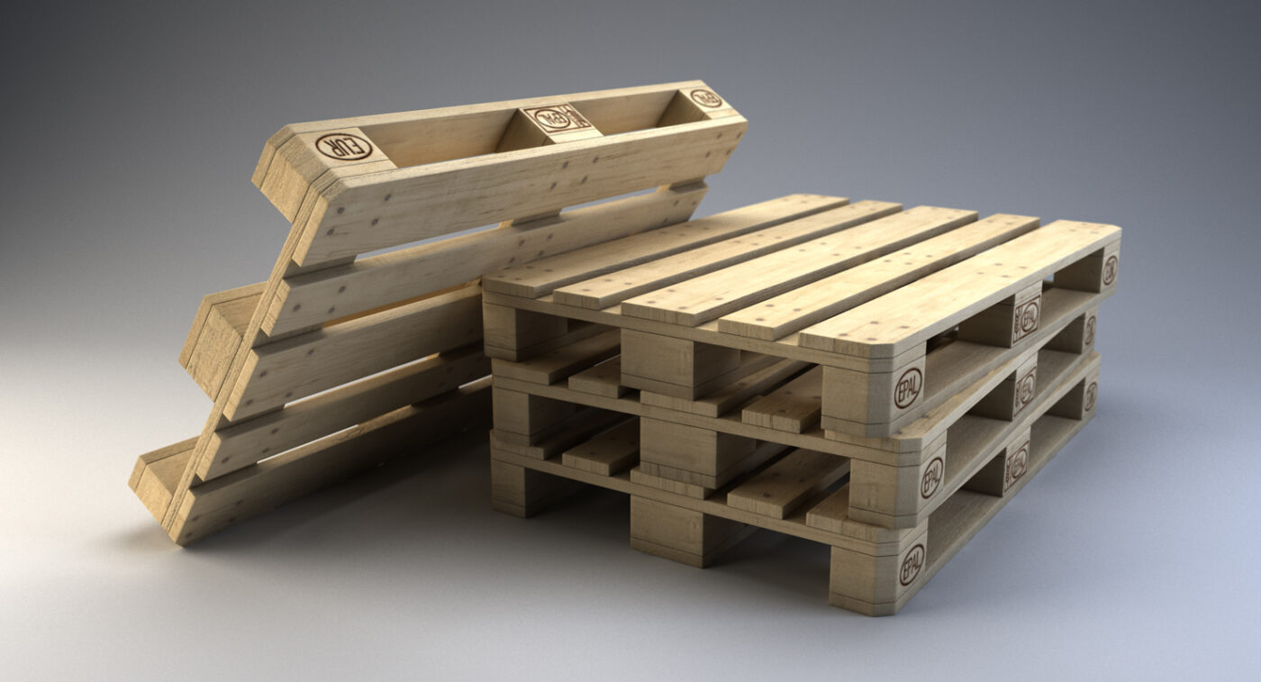 Recykling palet