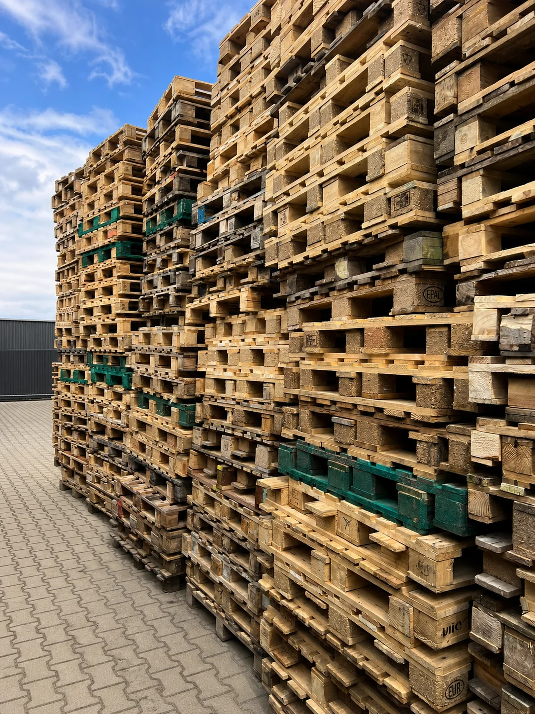 1200 × 1000 pallet (used, heavy)
