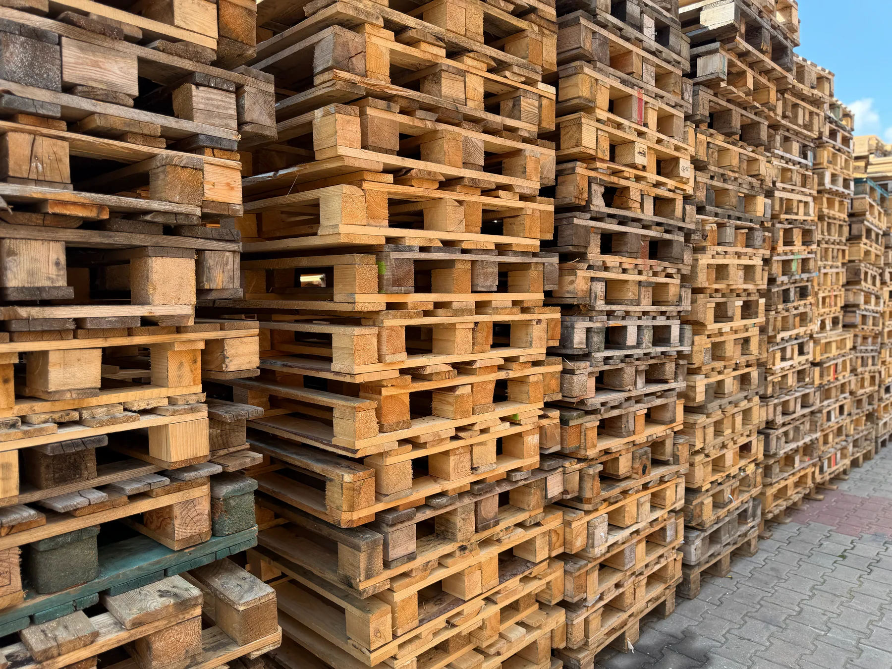 1200 × 800 pallet (used, heavy)